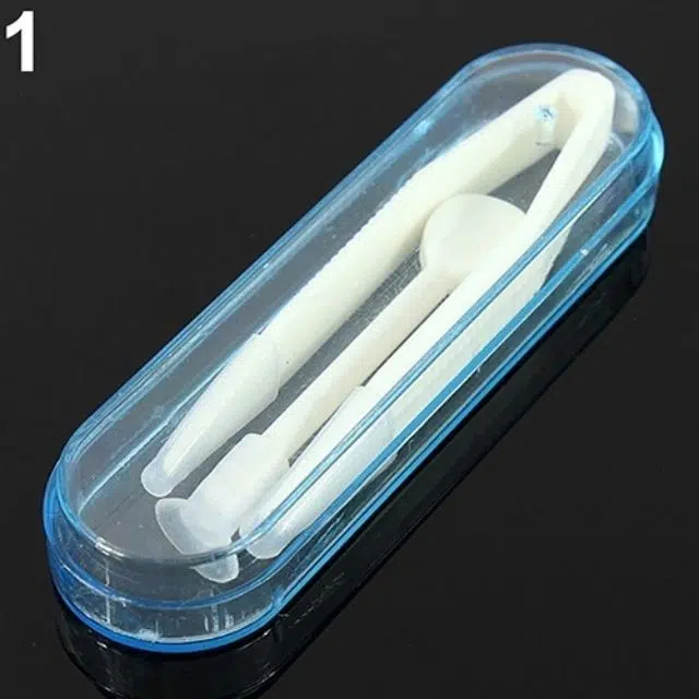 Contact Lens Tweezers and Clip with Case - Image 4