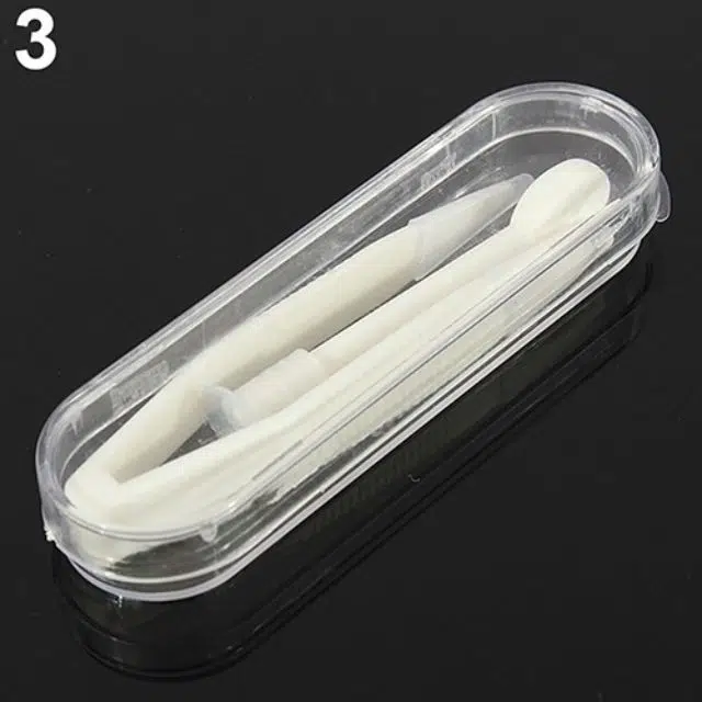 Contact Lens Tweezers and Clip with Case - Image 3